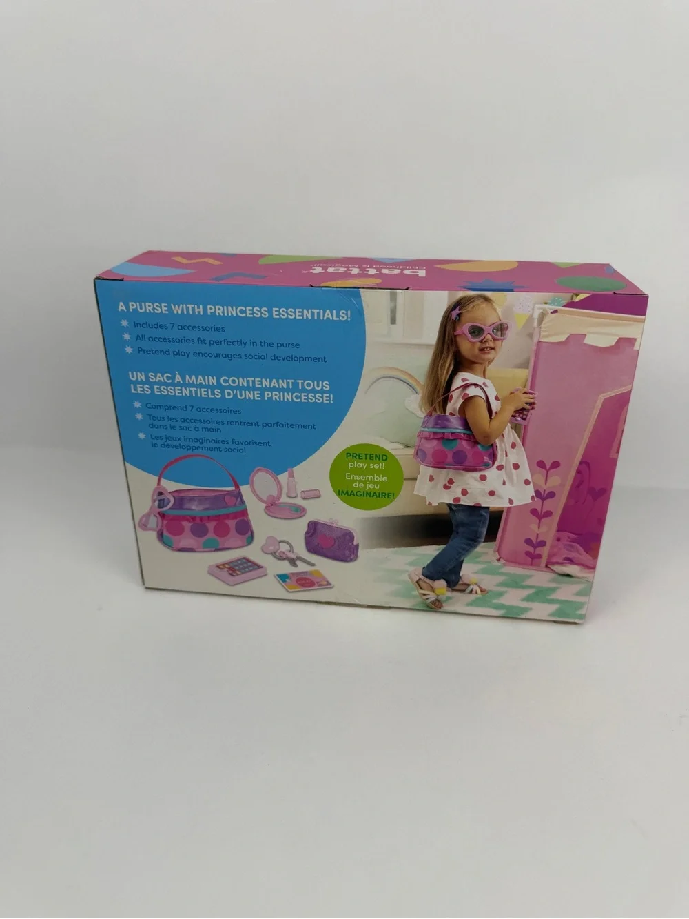 Battat Makeup & Beauty Set – Dress Up Fashion Princess Purse Set – 3+ Years